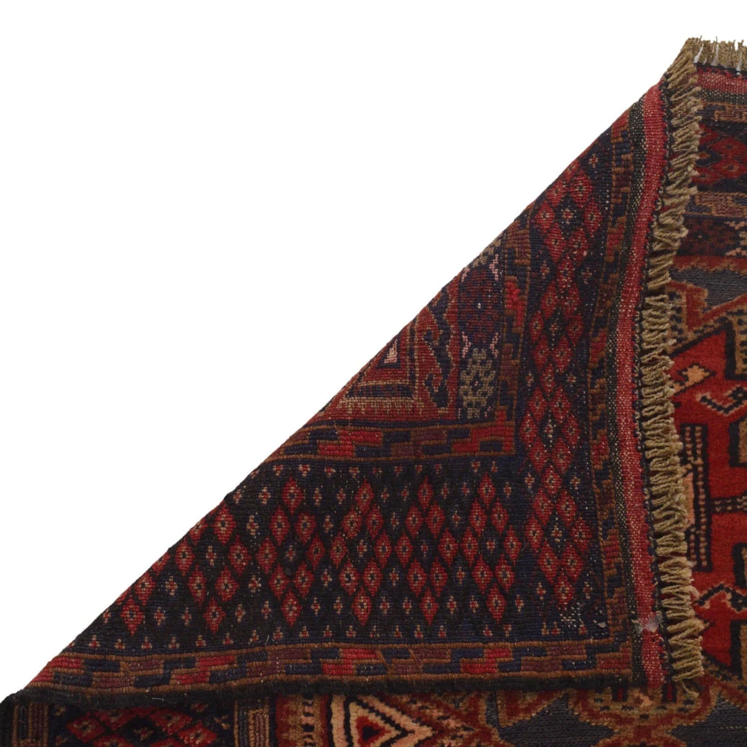 Afghan Barjista Kilim Rug 2' 7" x 6' 6" Flat-Weave | No. AL91879