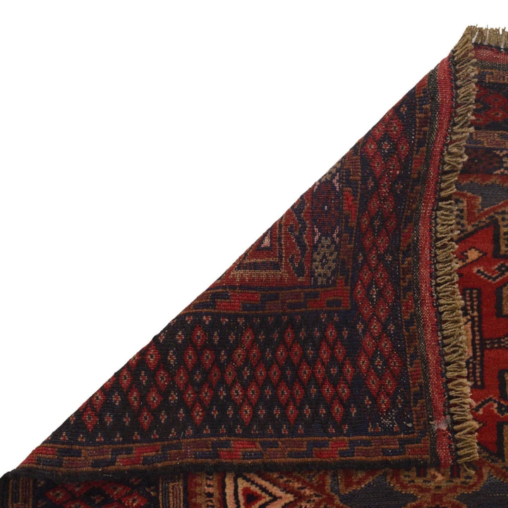 Afghan Barjista Kilim Rug 2' 7" x 6' 6" Flat-Weave | No. AL91879