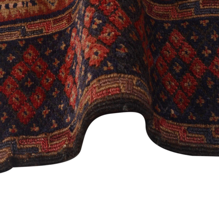 Afghan Barjista Kilim Rug 2' 7" x 6' 6" Flat-Weave | No. AL91879