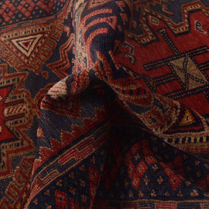 Afghan Barjista Kilim Rug 2' 7" x 6' 6" Flat-Weave | No. AL91879