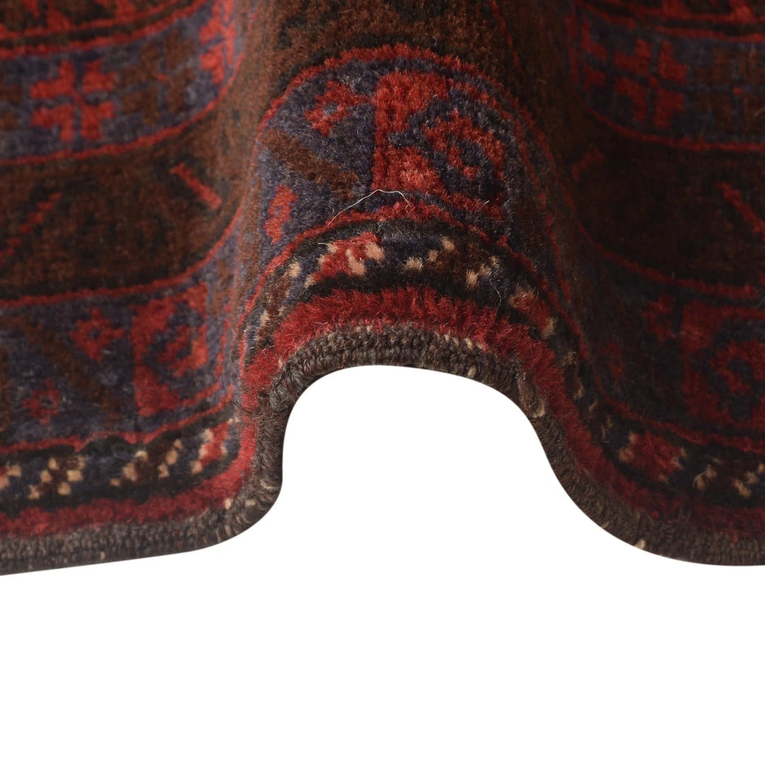 Afghan Prayer Rug 3' 0" x 4' 8" Hand-Knotted | No. AL92753
