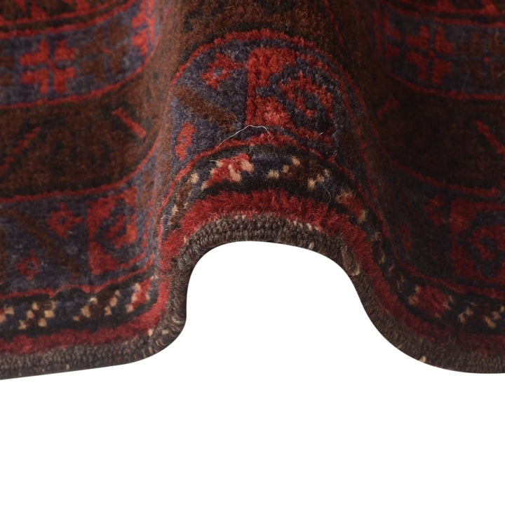 Afghan Prayer Rug 3' 0" x 4' 8" Hand-Knotted | No. AL92753