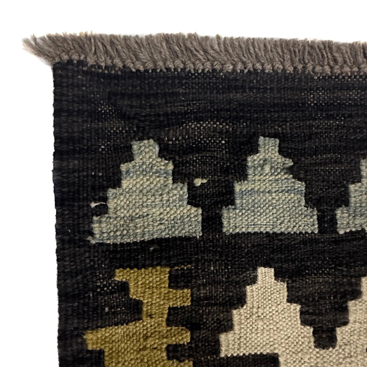 Afghan Kilim Rug 6' 7" x 9' 10" Flat-Weave | No. AL92777