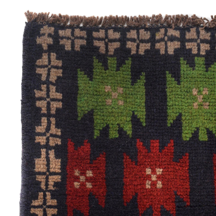 Afghan Baluchi Rug 4' 1" x 6' 5" Hand-Knotted | No. AL92834