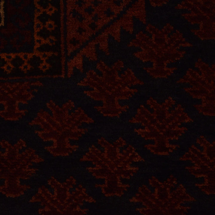 Red Afghan Prayer Rug 2' 8" x 3' 11" Hand-Knotted | No. AL92909