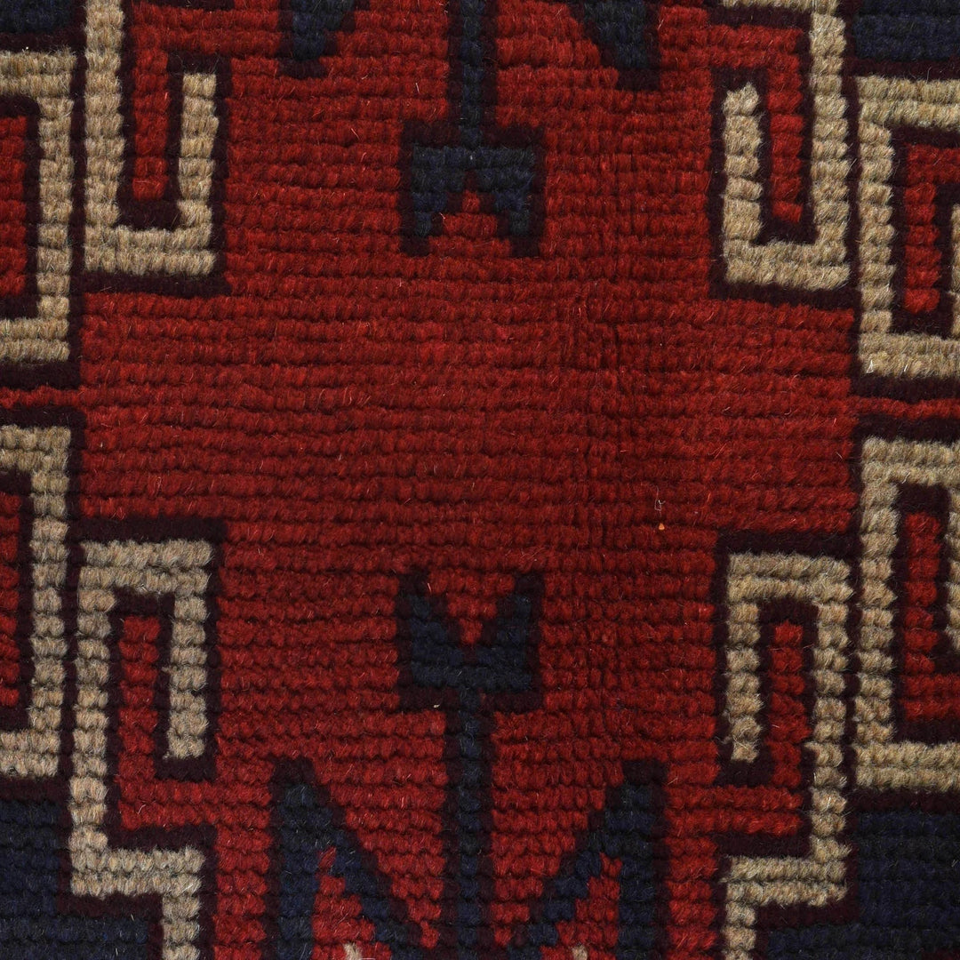 Afghan Baluchi Rug 3'9" x 6'6" Hand-Knotted | No. AL93000