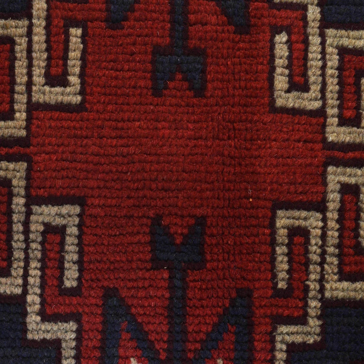 Afghan Baluchi Rug 3'9" x 6'6" Hand-Knotted | No. AL93000