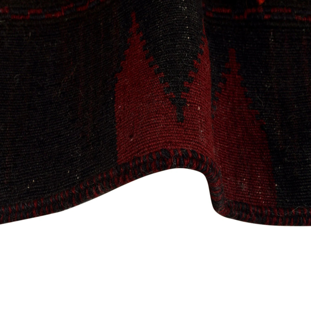 Afghan Table Sheet Runner 2' 7" x 4' 11" Flat-Weave | No. AL93242