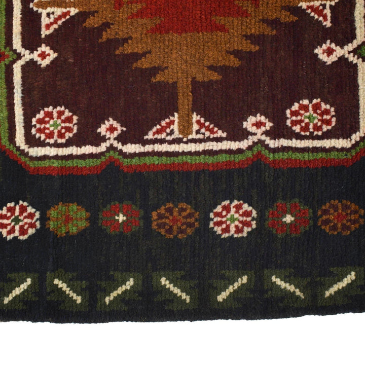 Afghan Baluchi Rug 2' 6" x 8' 2" Hand-Knotted | No. AL93877