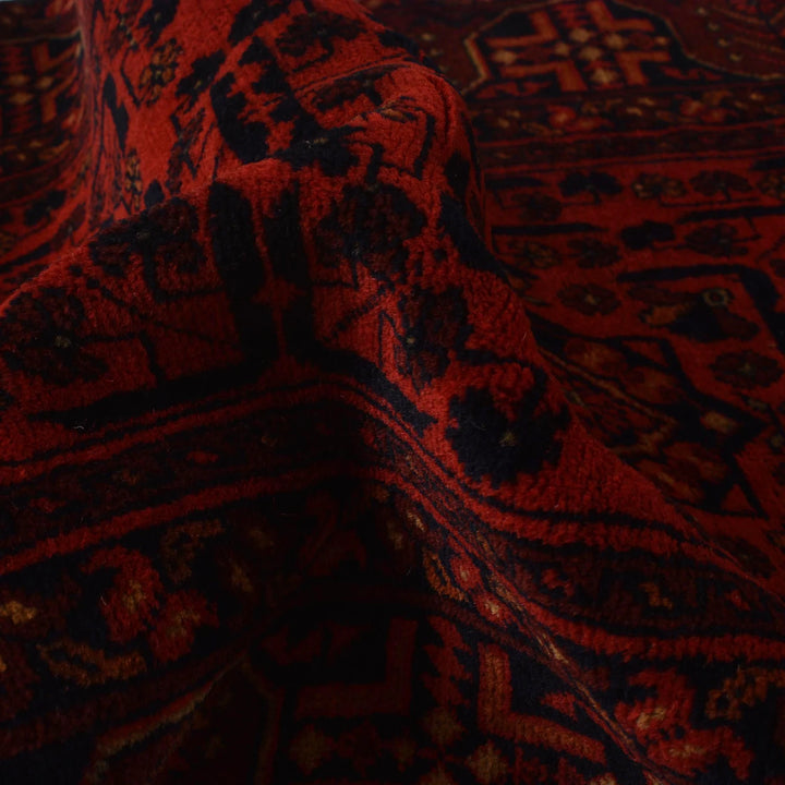 Afghan Khal Mohammadi Runner Rug 2' 6" x 12' 3" Hand-Knotted | No. AL94040
