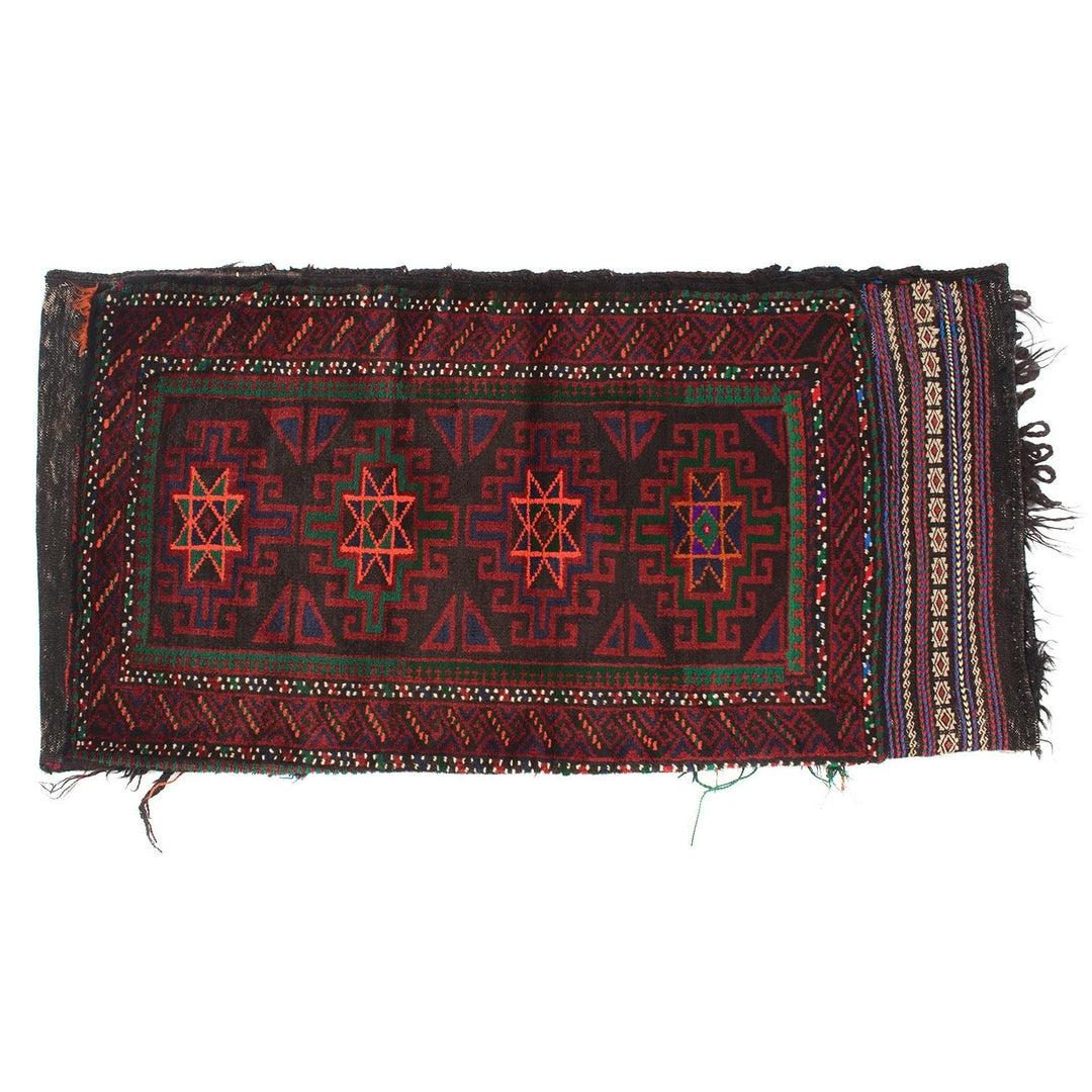 Afghan Balisht Rug 2' 0" x 4' 0" Hand-Knotted | No. AL94190
