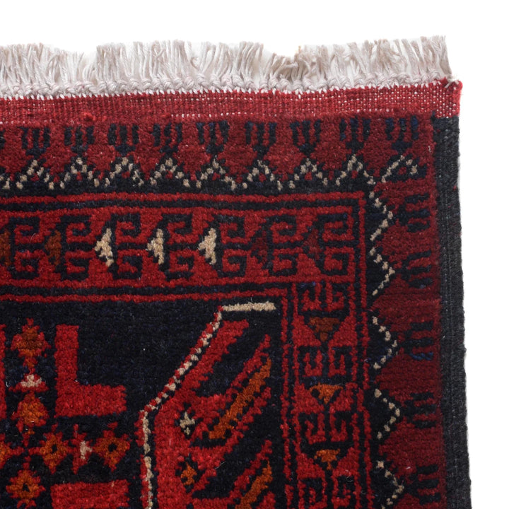 Afghan Khal Mohammadi Rug 3' 2" x 5' 2" Hand-Knotted | No. AL94437