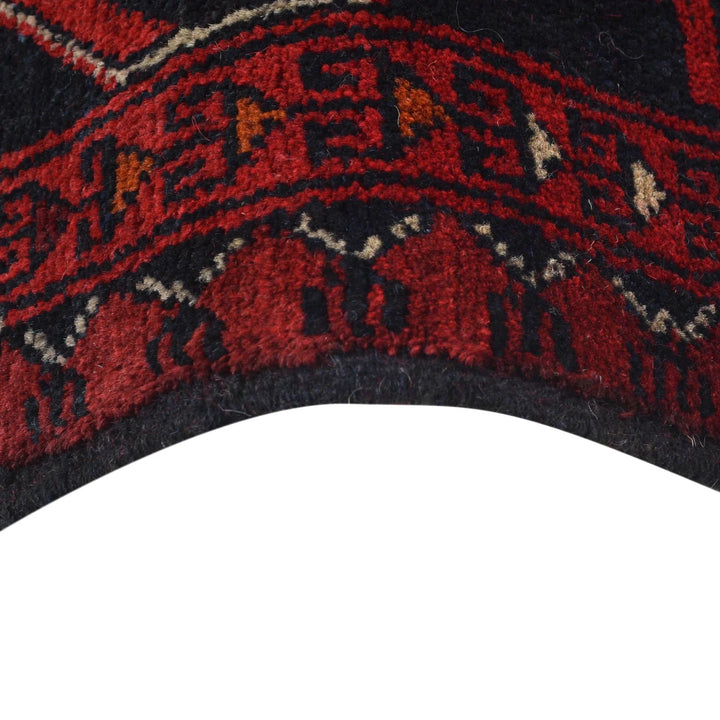 Afghan Khal Mohammadi Rug 3' 2" x 5' 2" Hand-Knotted | No. AL94437