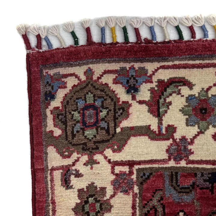 Afghan Kazak Rug 2' 7" x 4' 5" Hand-Knotted | No. AL94759