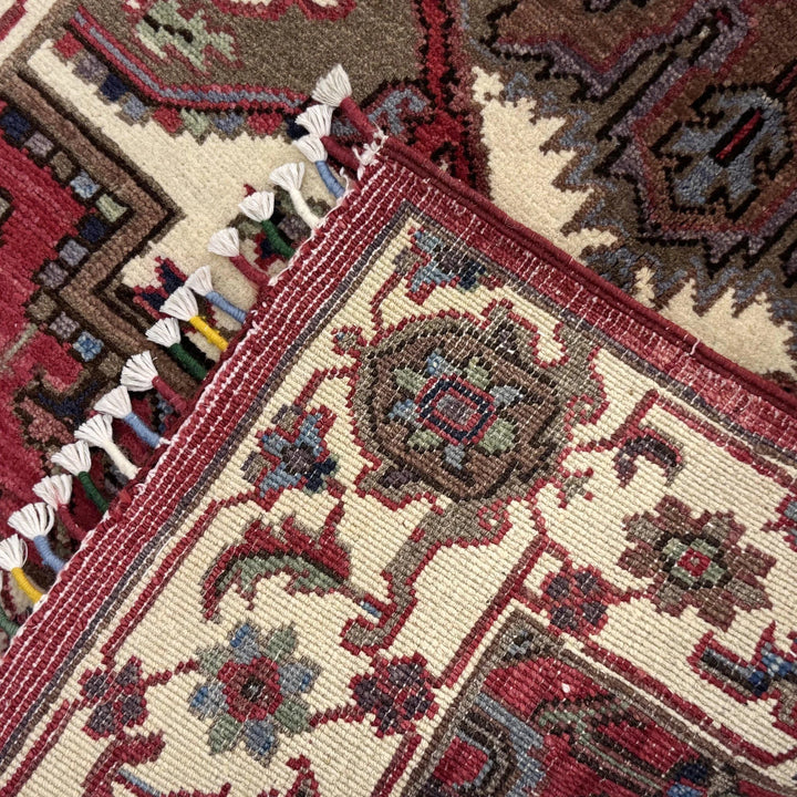 Afghan Kazak Rug 2' 7" x 4' 5" Hand-Knotted | No. AL94759