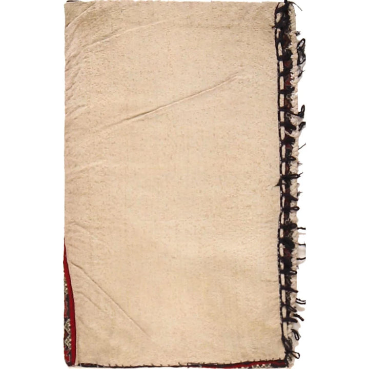 Red Afghan Balisht Rug 1' 7" x 2' 6" Hand-Knotted | No. AL94861