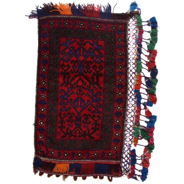 Afghan Balisht Rug 1' 10" x 3' 2" Hand-Knotted | No. AL95456