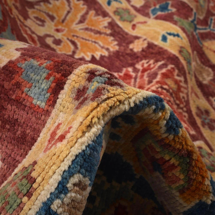 Afghan Bakhtiar Rug 8' 12" x 11' 8" Hand-Knotted | No. AL95907