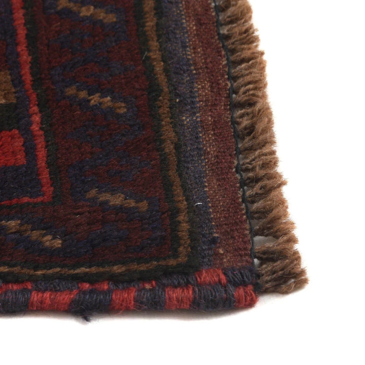 Afghan Prayer Rug 2' 9" x 4' 4" Hand-Knotted | No. AL96342