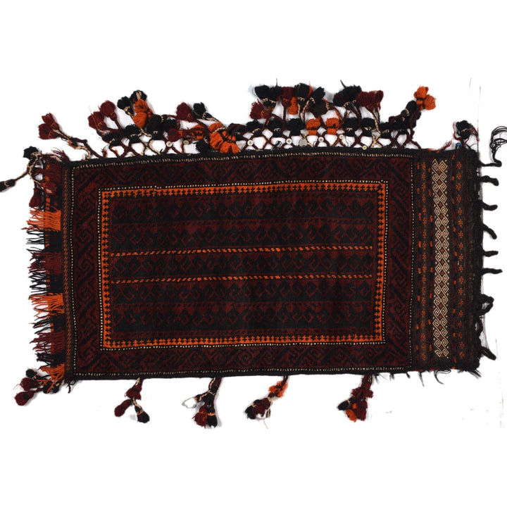 Afghan Balisht Rug 1' 9" x 3' 6" Hand-Knotted | No. AL96385