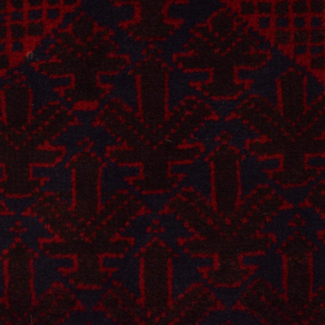 Afghan Prayer Rug 2' 9" x 4' 5" Hand-Knotted | No. AL96583