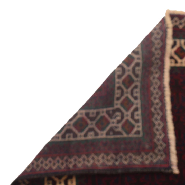 Afghan Prayer Rug 2' 9" x 4' 5" Hand-Knotted | No. AL96583