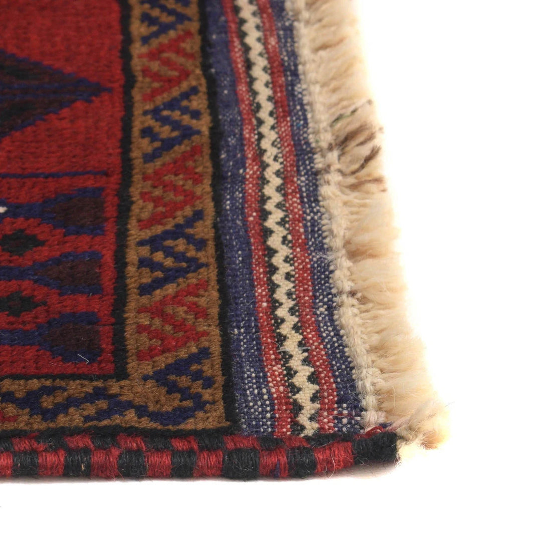 Afghan Prayer Rug 3' 0" x 5' 0" Hand-Knotted | No. AL96765