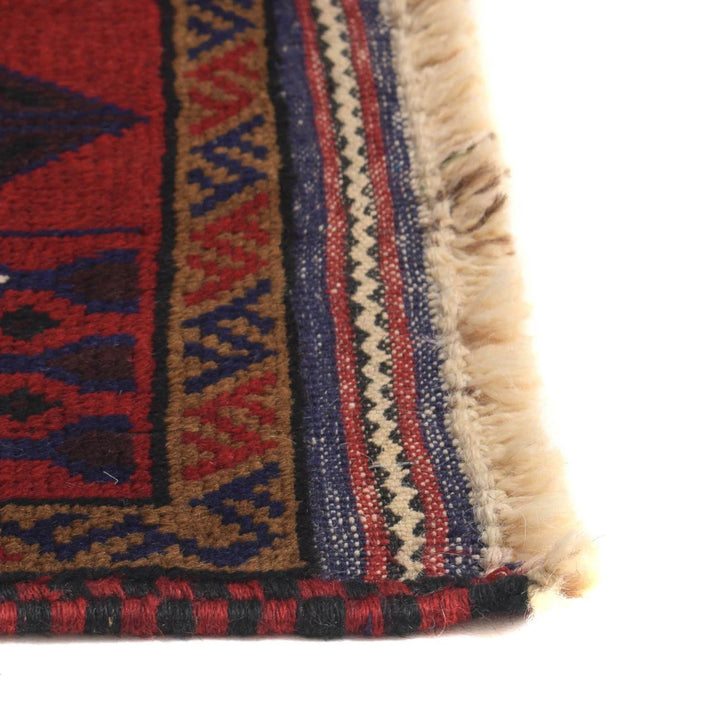 Afghan Prayer Rug 3' 0" x 5' 0" Hand-Knotted | No. AL96765