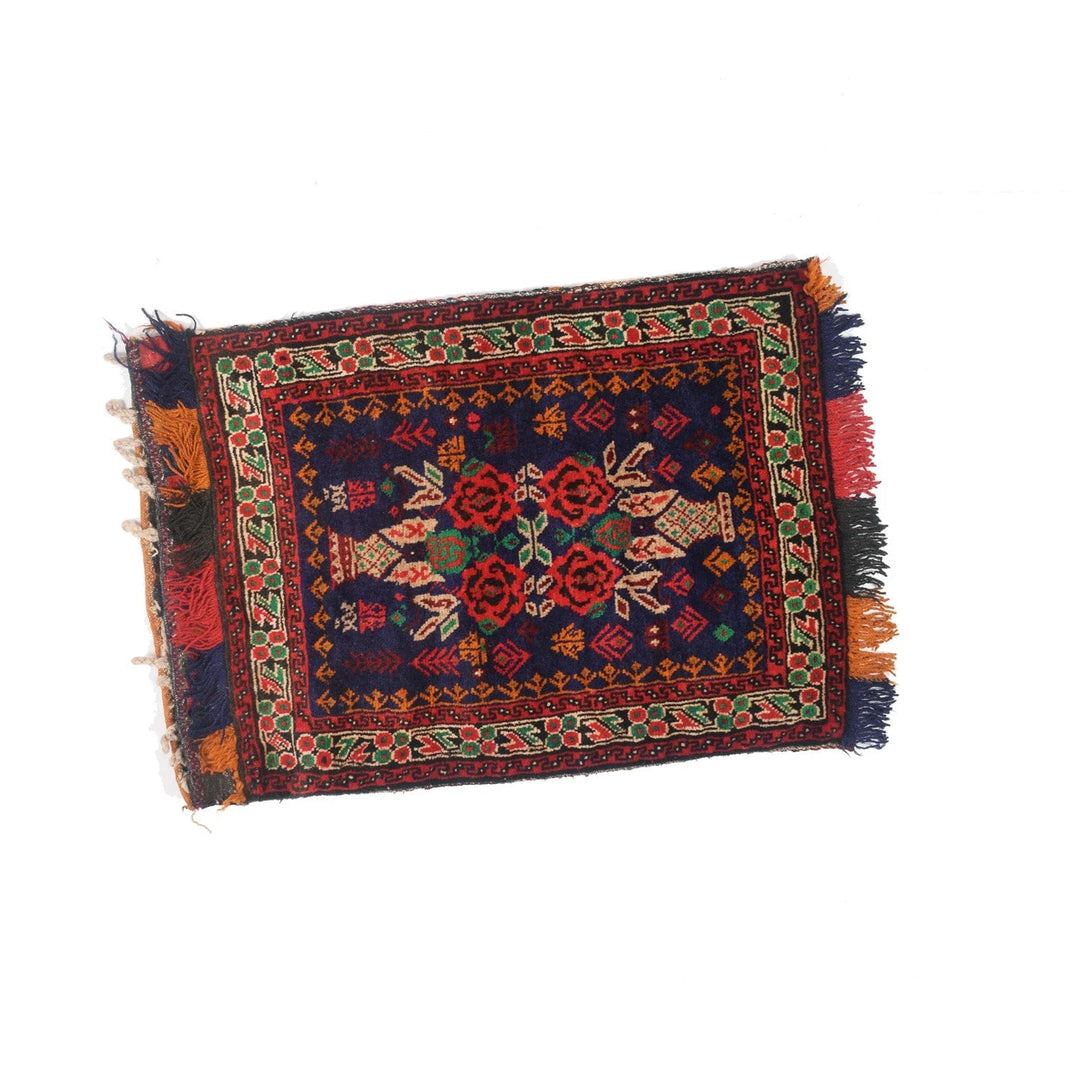 Afghan Balisht Rug 2' 1" x 2' 11" Hand-Knotted | No. AL96925