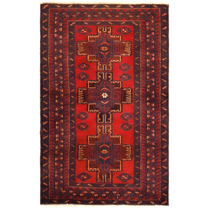 Tribal Baloch Rug 2' 9" x 4' 6" - No. AL97460
