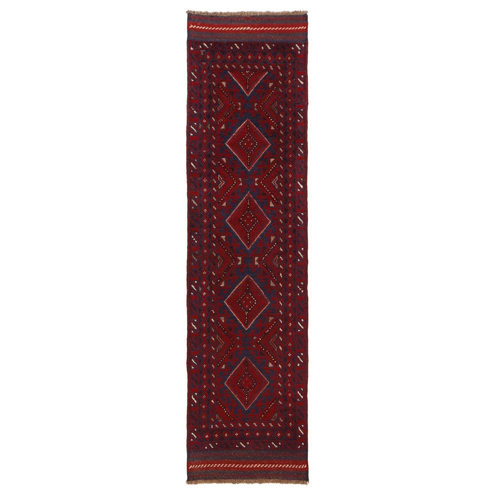 Afghan Mashwani Rug 2' 0" x 8' 2" Hand-Knotted | No. AL97569