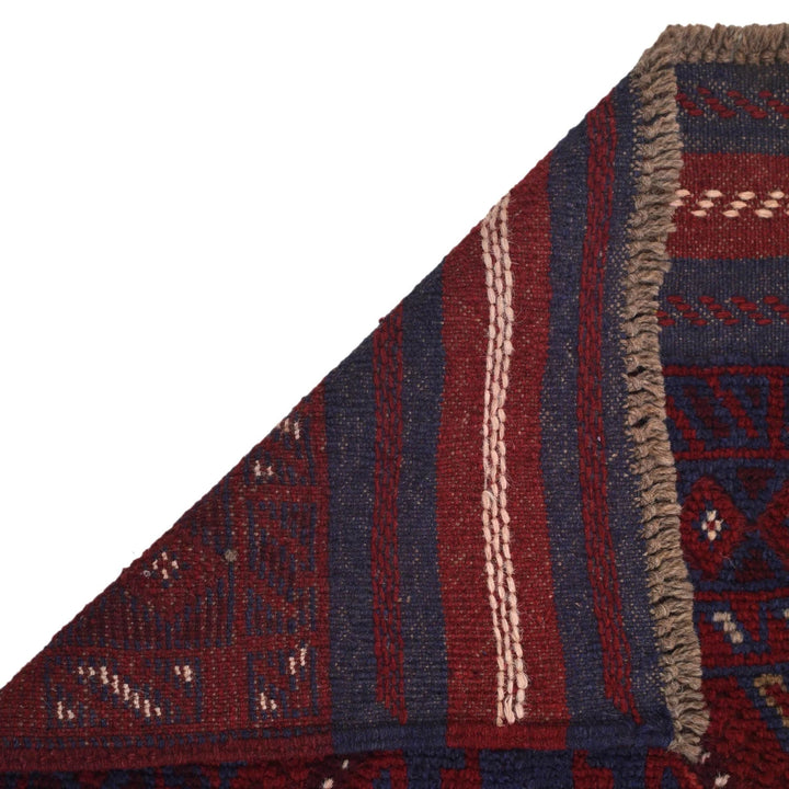 Afghan Mashwani Rug 2' 0" x 8' 2" Hand-Knotted | No. AL97569