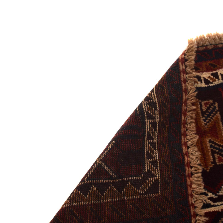Afghan Prayer Rug 2' 8" x 4' 2" Hand-Knotted | No. AL97984