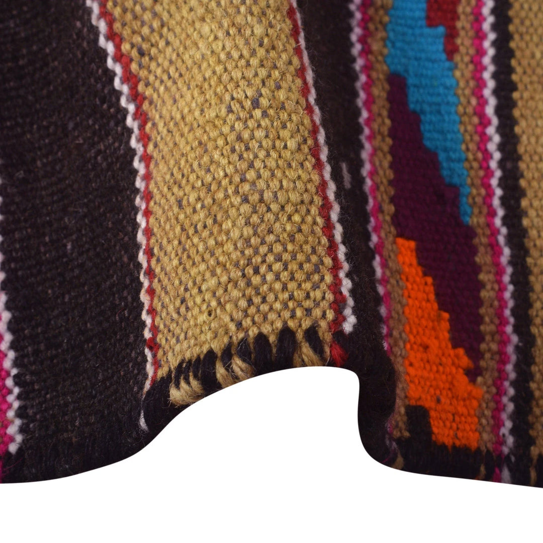 Afghan Maimana Kilim Rug 5'6" x 10'0" Flat-Weave | No. AL98643