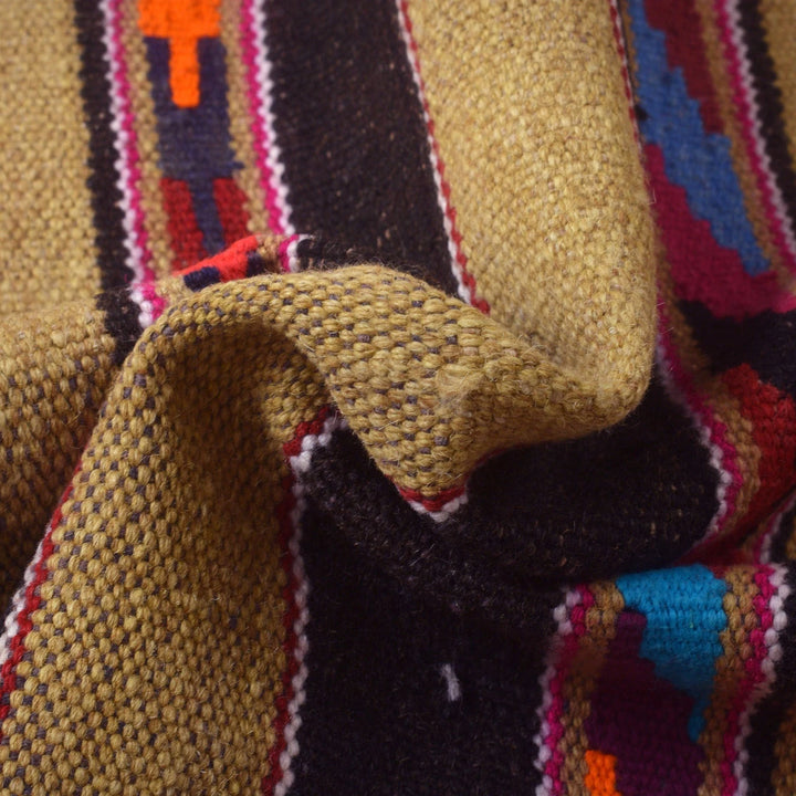 Afghan Maimana Kilim Rug 5'6" x 10'0" Flat-Weave | No. AL98643