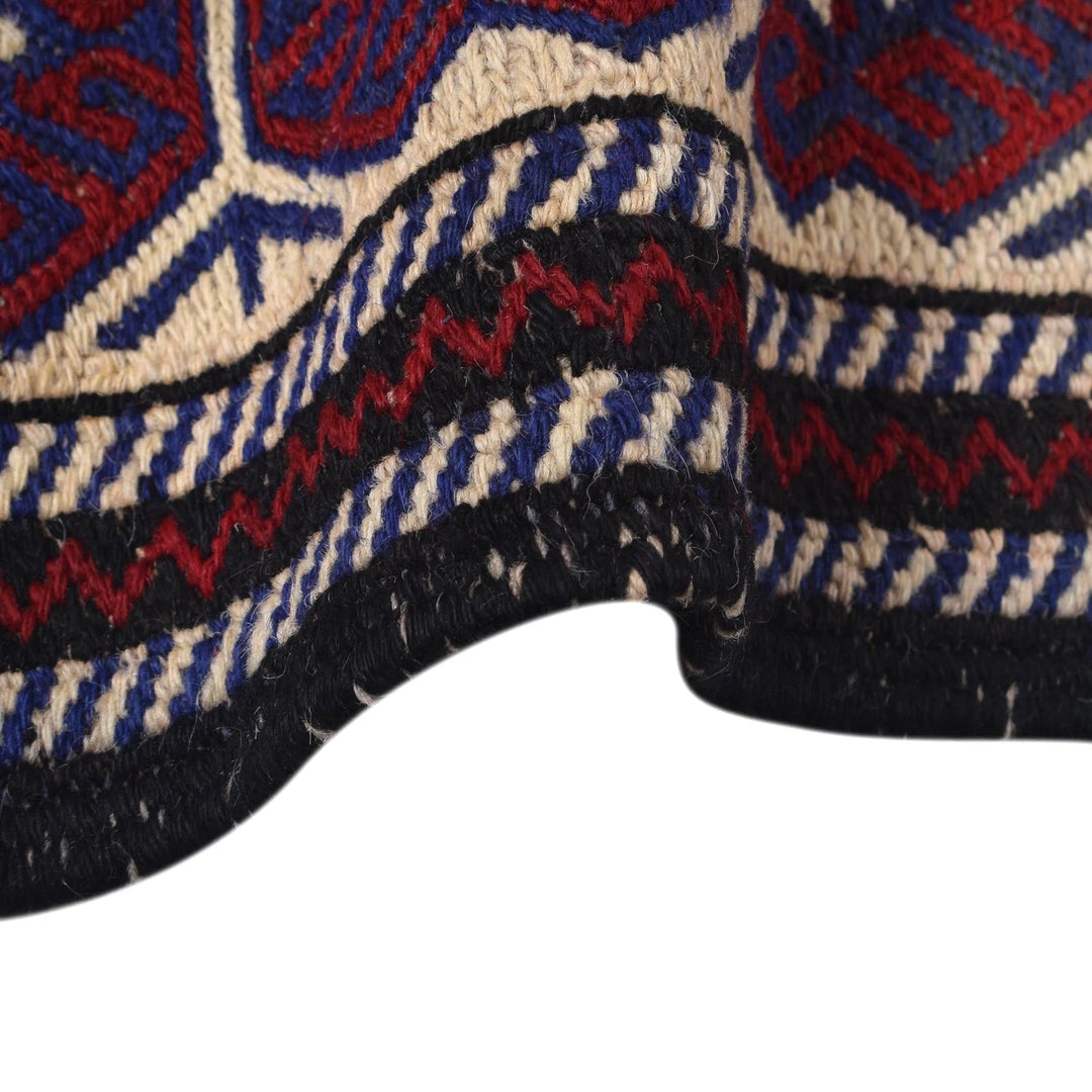 Afghan Kilim Rug 5' 2" x 8' 3" Flat-Weave | No. AL98707