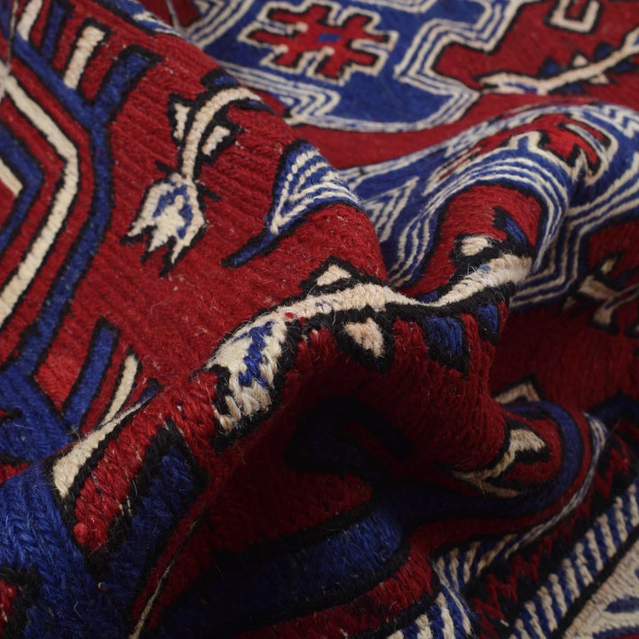 Afghan Kilim Rug 5' 2" x 8' 3" Flat-Weave | No. AL98707