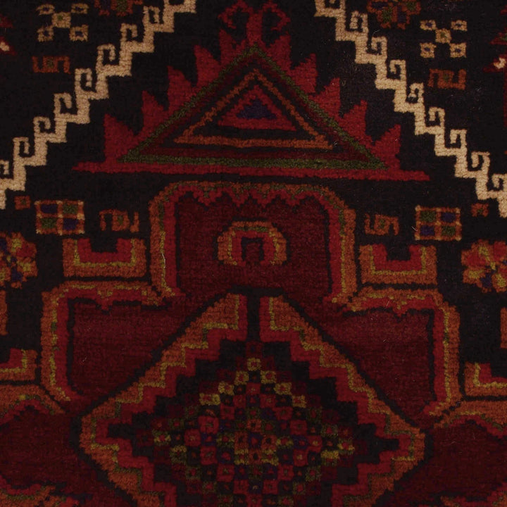 Afghan Prayer Rug 2' 10" x 4' 2" Hand-Knotted | No. AL98864