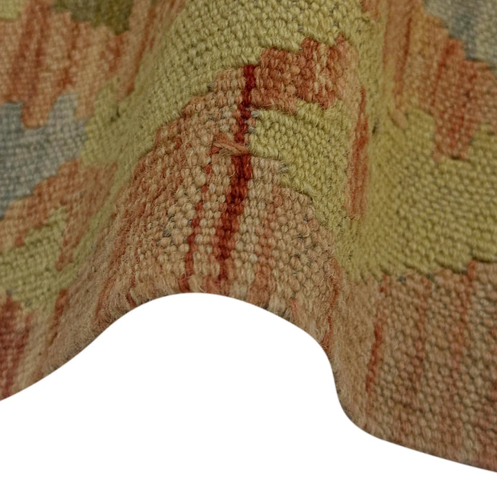 Afghan Kilim Rug 4' 7" x 6' 2" Flat-Weave | No. AL99158