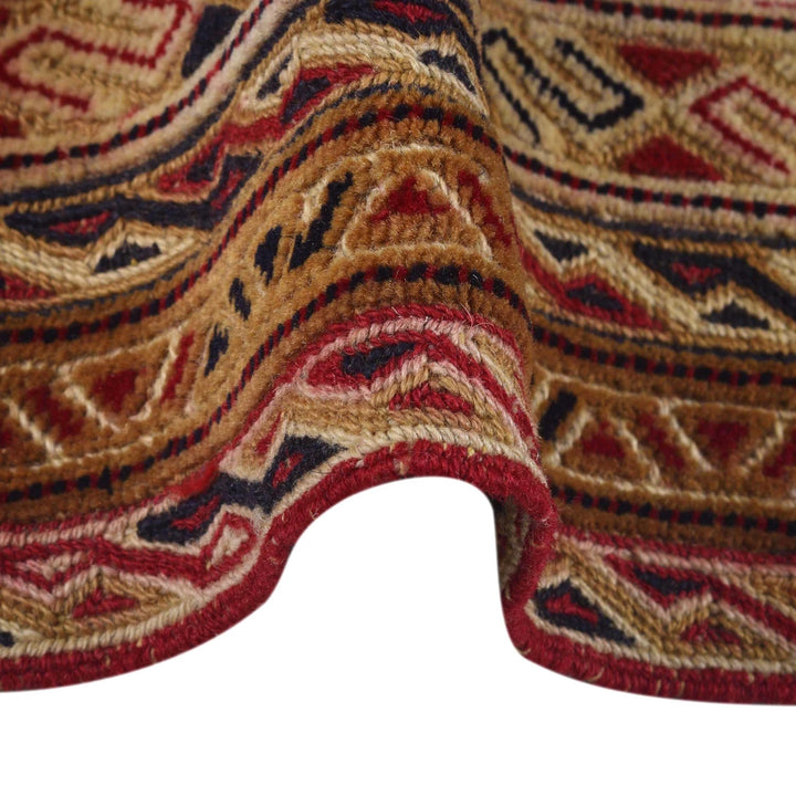 Afghan Nakhunak Kilim Rug 2' 10" x 4' 6" Flat-Weave | No. AL99278
