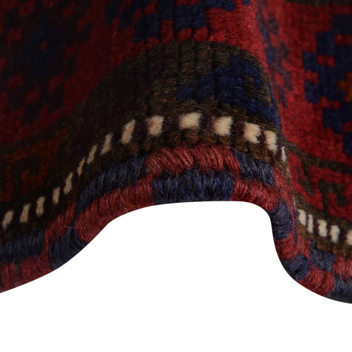Afghan Prayer Rug 3' 0" x 4' 8" Hand-Knotted | No. AL99324