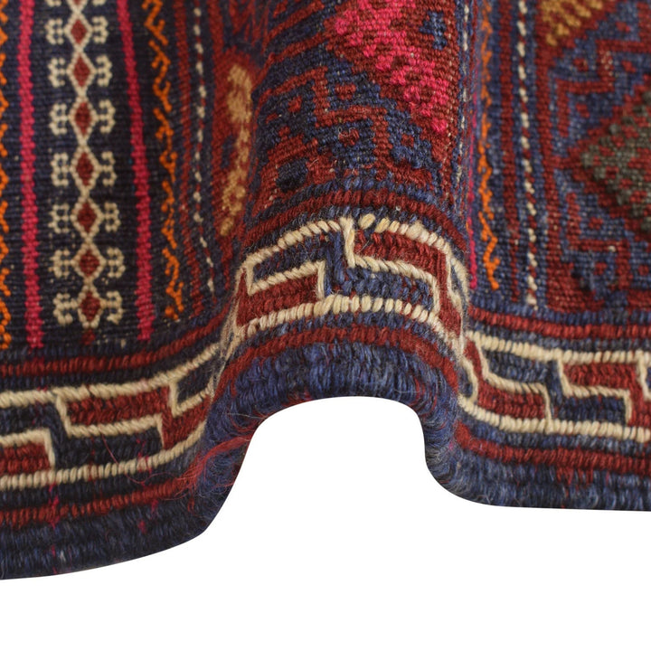 Afghan Laghari Kilim Rug 4' 9" x 7' 1" Flat-Weave | No. AL99650