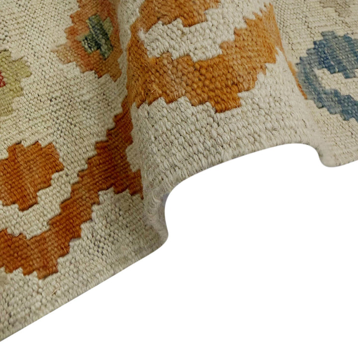Afghan Kilim Rug 2' 5" x 9' 3" Flat-Weave | No. AL99805