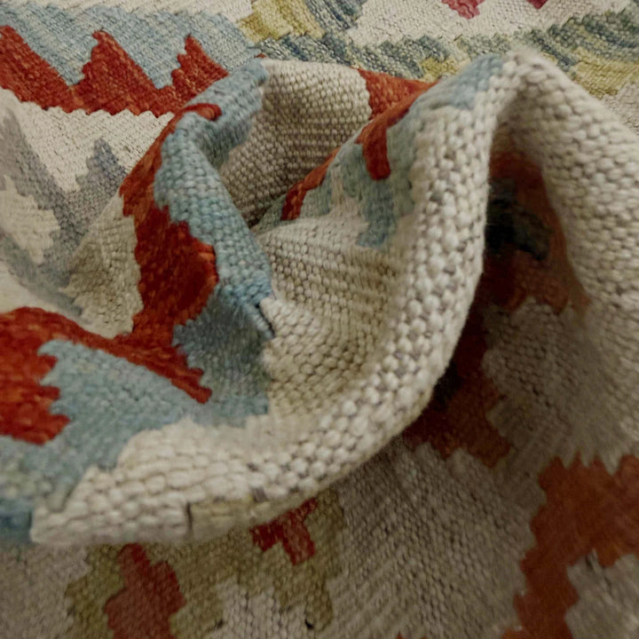 Afghan Kilim Rug 2' 5" x 9' 3" Flat-Weave | No. AL99805