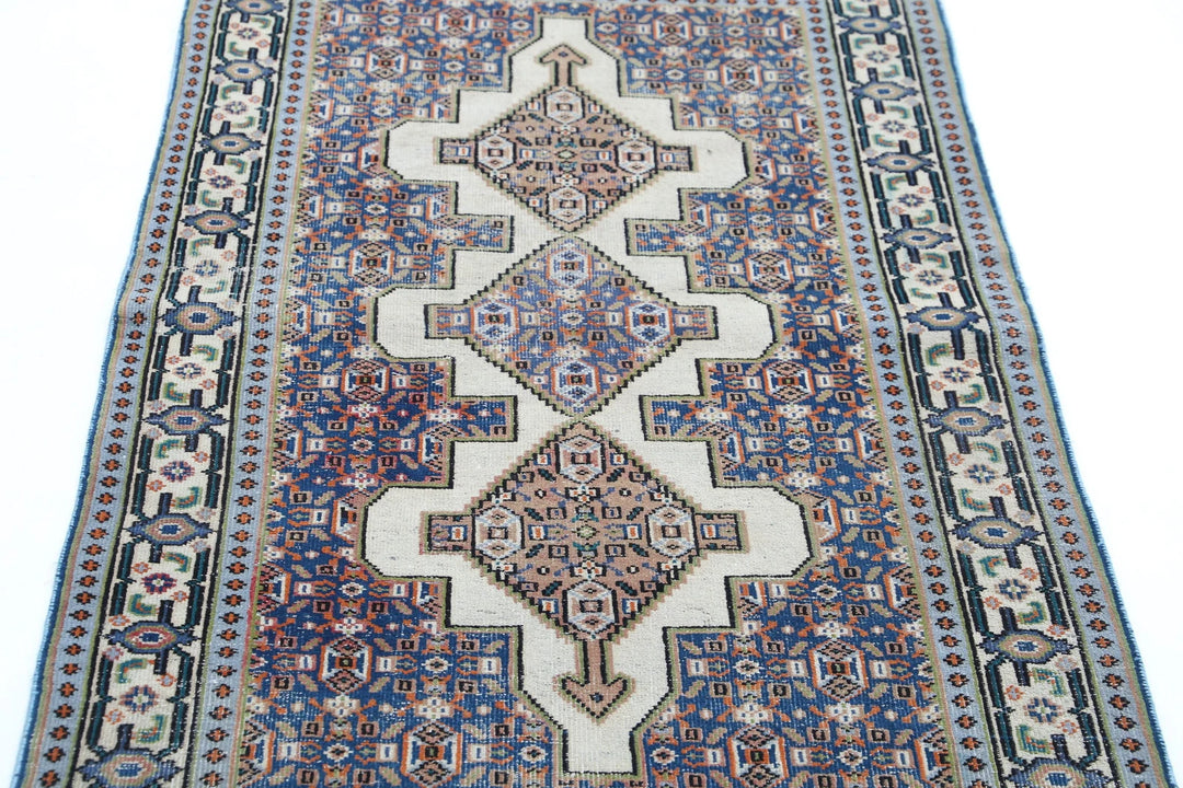 Persian Shiraz Rug 2' 10" x 5' 1" Hand-Knotted | No. AT10021