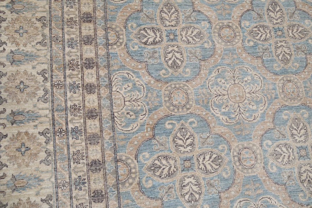Afghan Serenity Rug 13' 11" x 17' 11" Hand-Knotted | No. AT10084