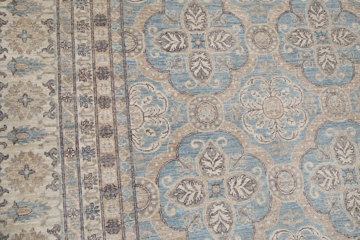 Afghan Serenity Rug 13' 11" x 17' 11" Hand-Knotted | No. AT10084