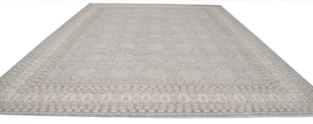 Afghan Serenity Rug 13' 11" x 17' 11" Hand-Knotted | No. AT10084