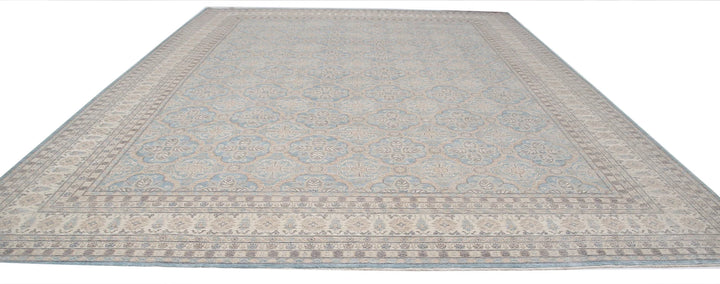 Afghan Serenity Rug 13' 11" x 17' 11" Hand-Knotted | No. AT10084