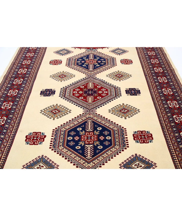 Afghan Tribal Shirvan Rug 7' 0" x 9' 10" Hand-Knotted | No. AT10192